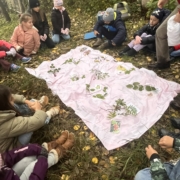 Bodenbild der Kinder